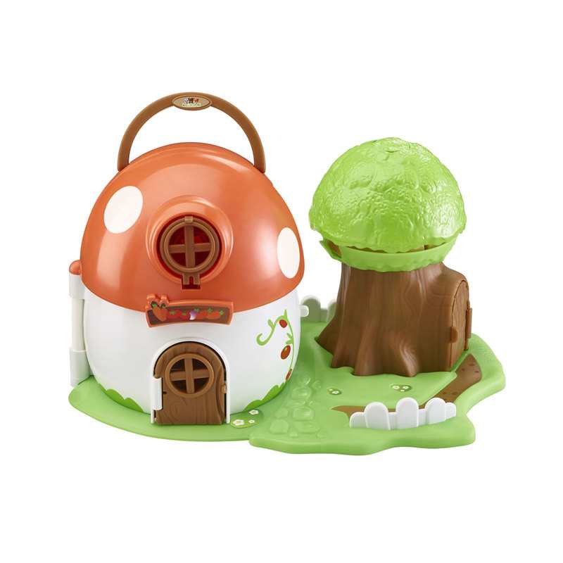 Champignon à surprises et 1 personnage Klorofil