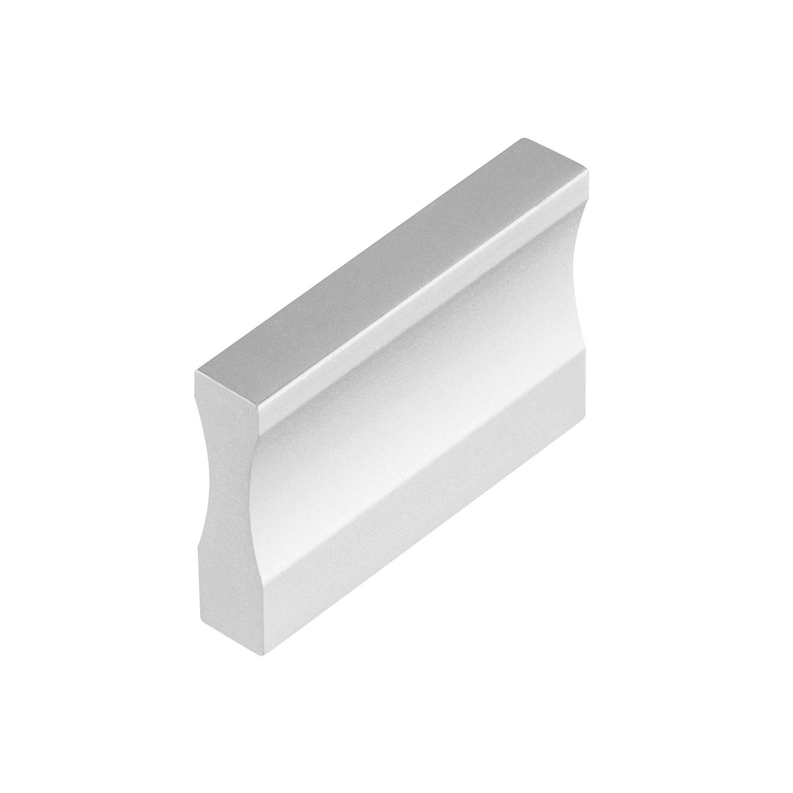 SO-TECH® Möbelgriff Griffleiste LONA Aluminium, inkl. Befestigungsschrauben, L x B x H 42 x 7,5 x 27,5 mm, Bohrlochabstand: 32 mm