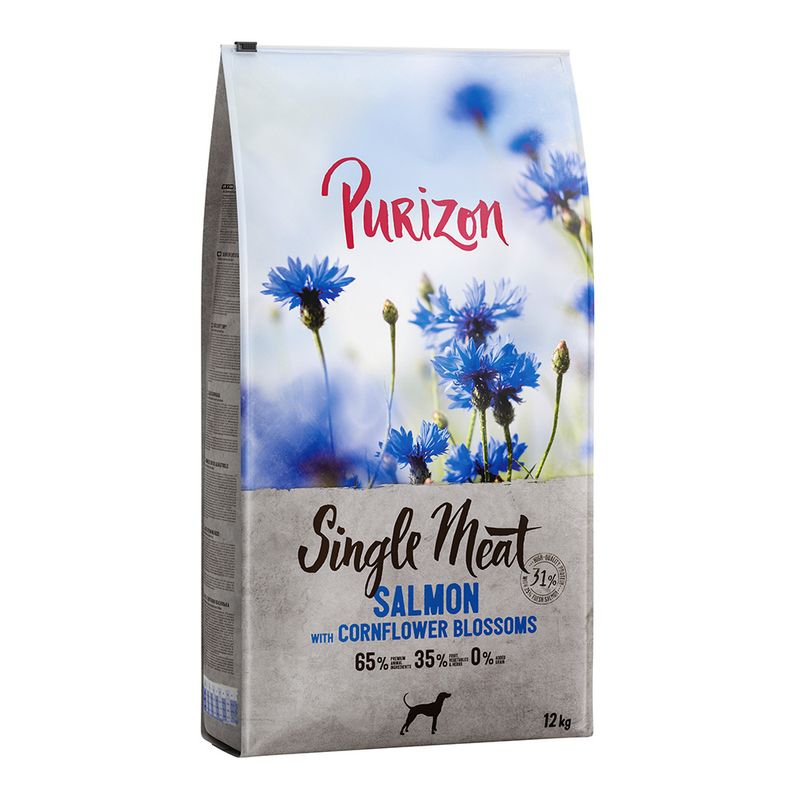 Purizon Single Meat Adult Lachs mit Spinat und Kornblumenblüten