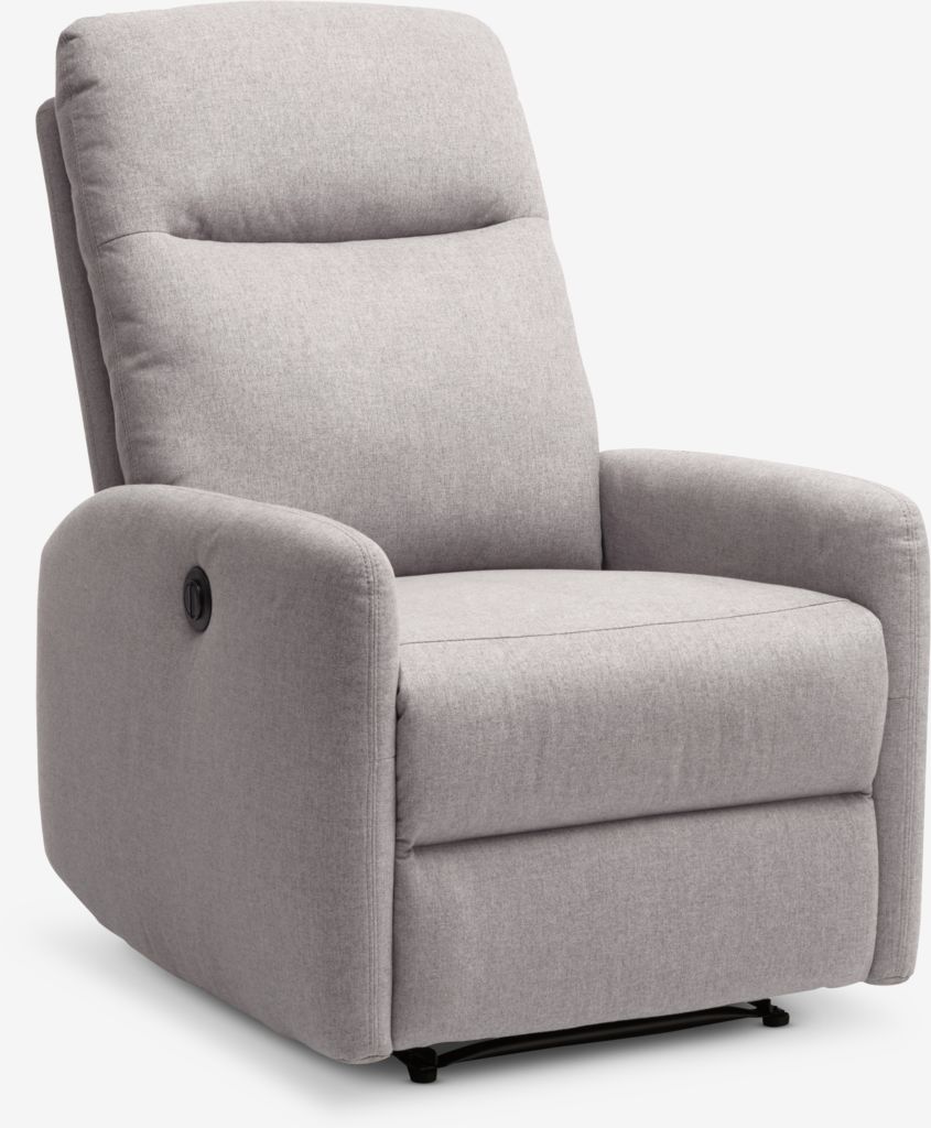Fauteuil inclinable électrique VONSILD gris clair