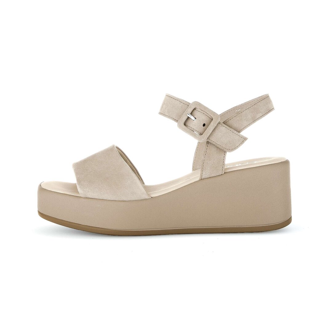 Gabor fashion Plateau Sandale beige