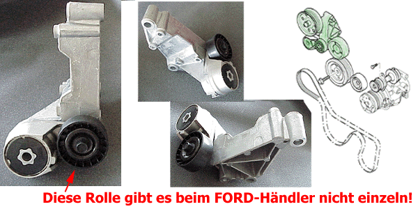 SNR Spannrolle Ford GA352.43 - ATU