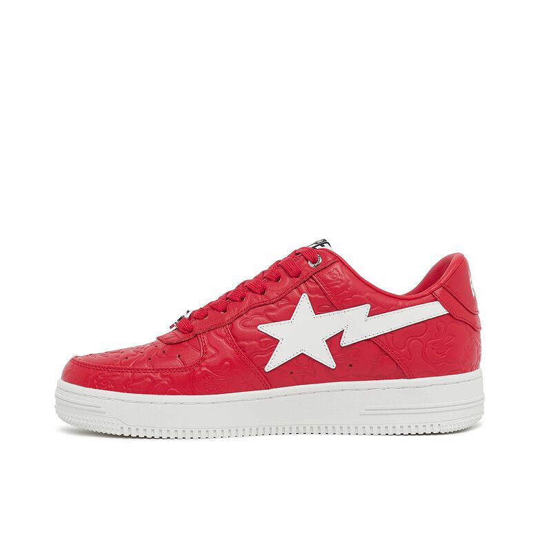 A Bathing Ape Bape Sta #3 L red
