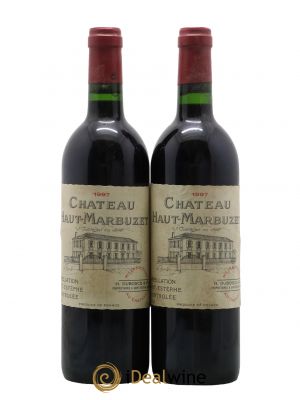 Château Haut Marbuzet  1997 - Lot de 2 Bouteilles