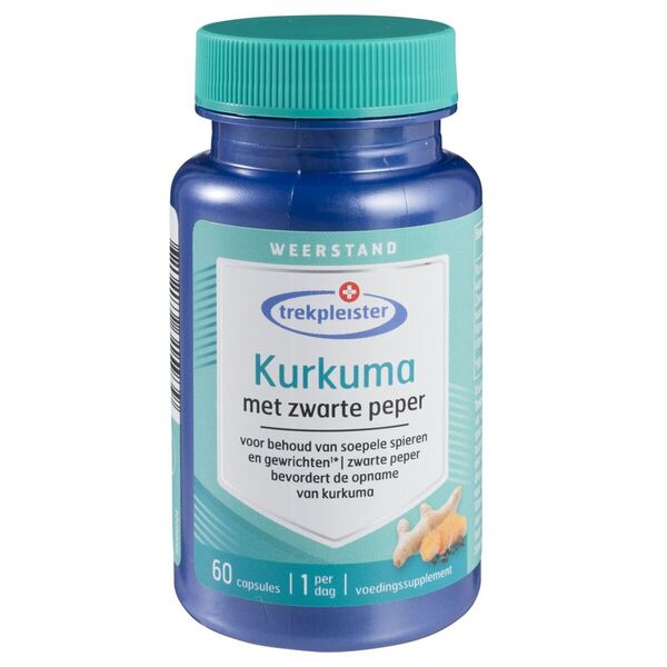 Trekpleister Kurkuma fekete borssal kapszula 60 darab