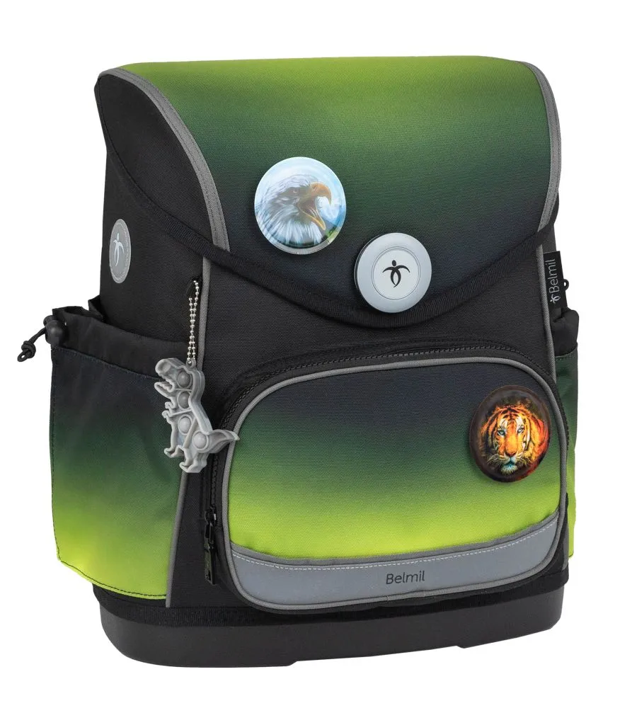 Belmil Premium Compact Plus Schulra﻿nzen-Set 5-tlg - Black Green