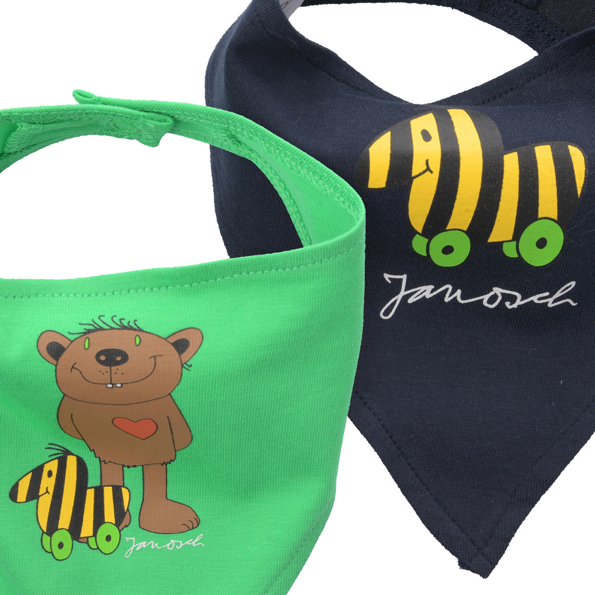 2 Janosch Bandana mit Print