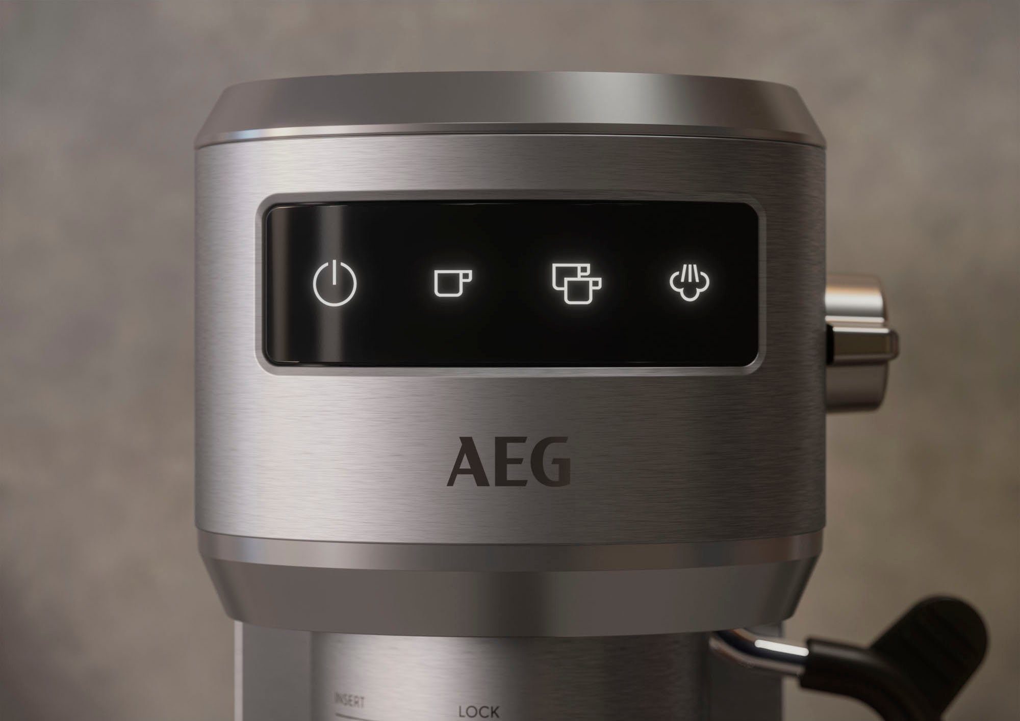AEG Siebträgermaschine Gourmet 6 EC6-1-6ST, Korbfilter
