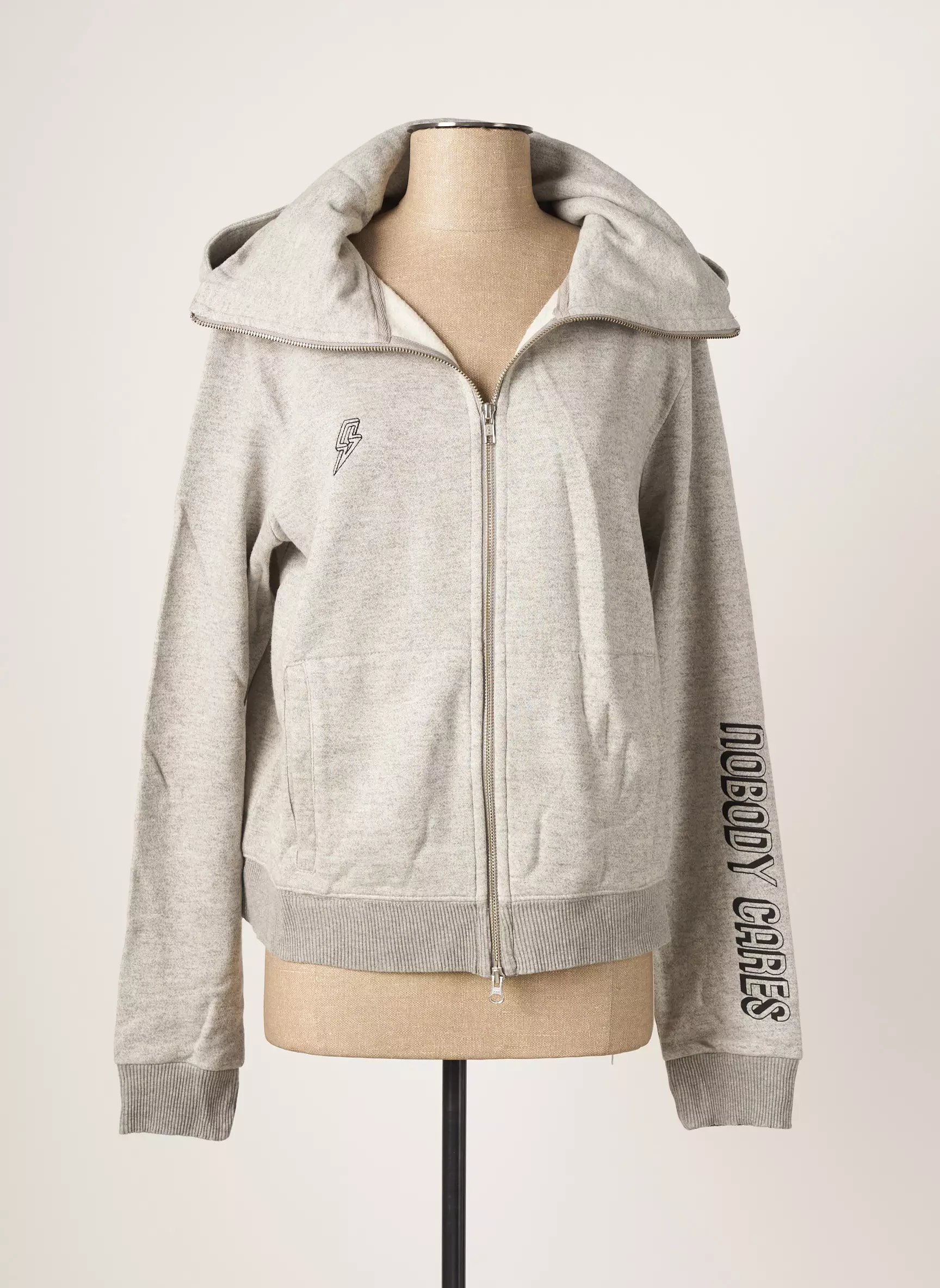 Heaven May Vestecasual Femme couleur gris