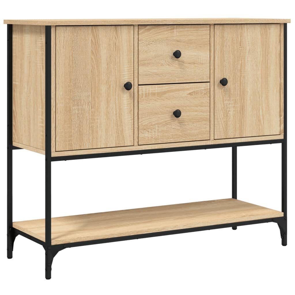 vidaXL Sideboard Sideboard Sonoma-Eiche 100x36x85 cm Holzwerkstoff (1 St)