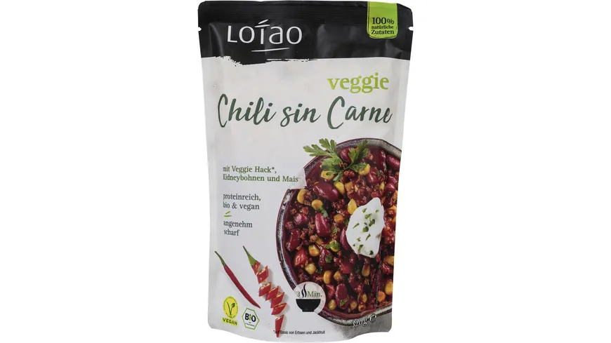 LOTAO Bio Chili sin Carne 320 g