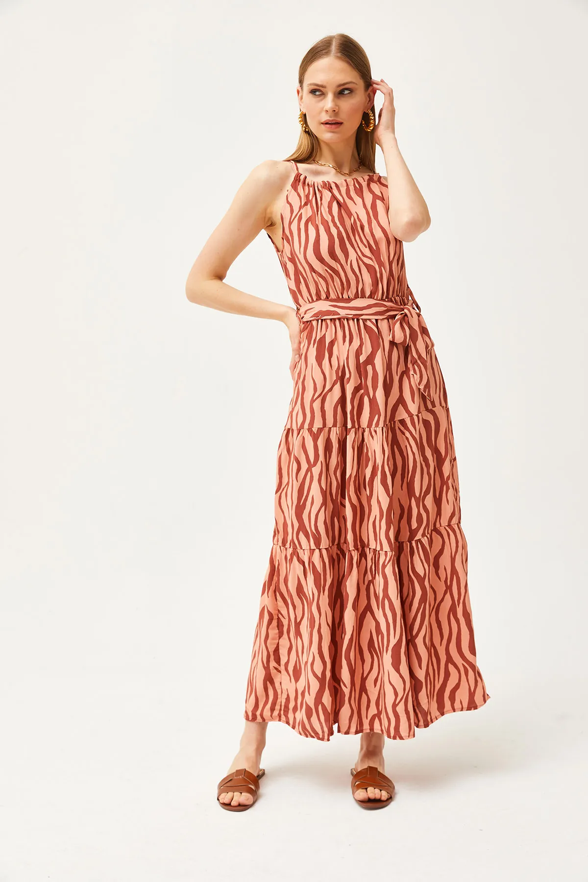 Olalook  Kleid - Rosa - A-Linie