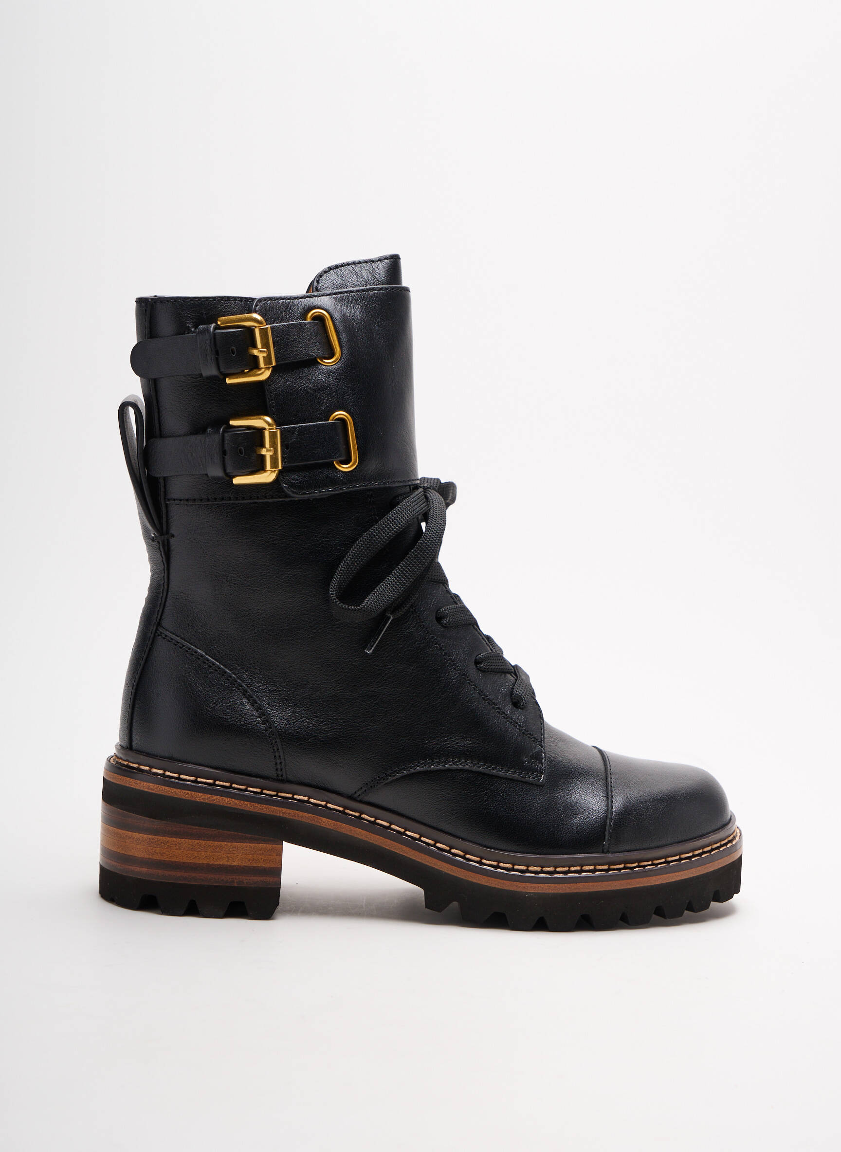 See By Chloe Bottines Femme couleur noir