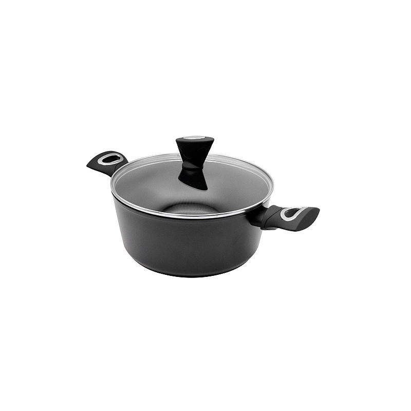 Cuisine Selected Gryte ø 24 cm m/glasslokk alu Selected