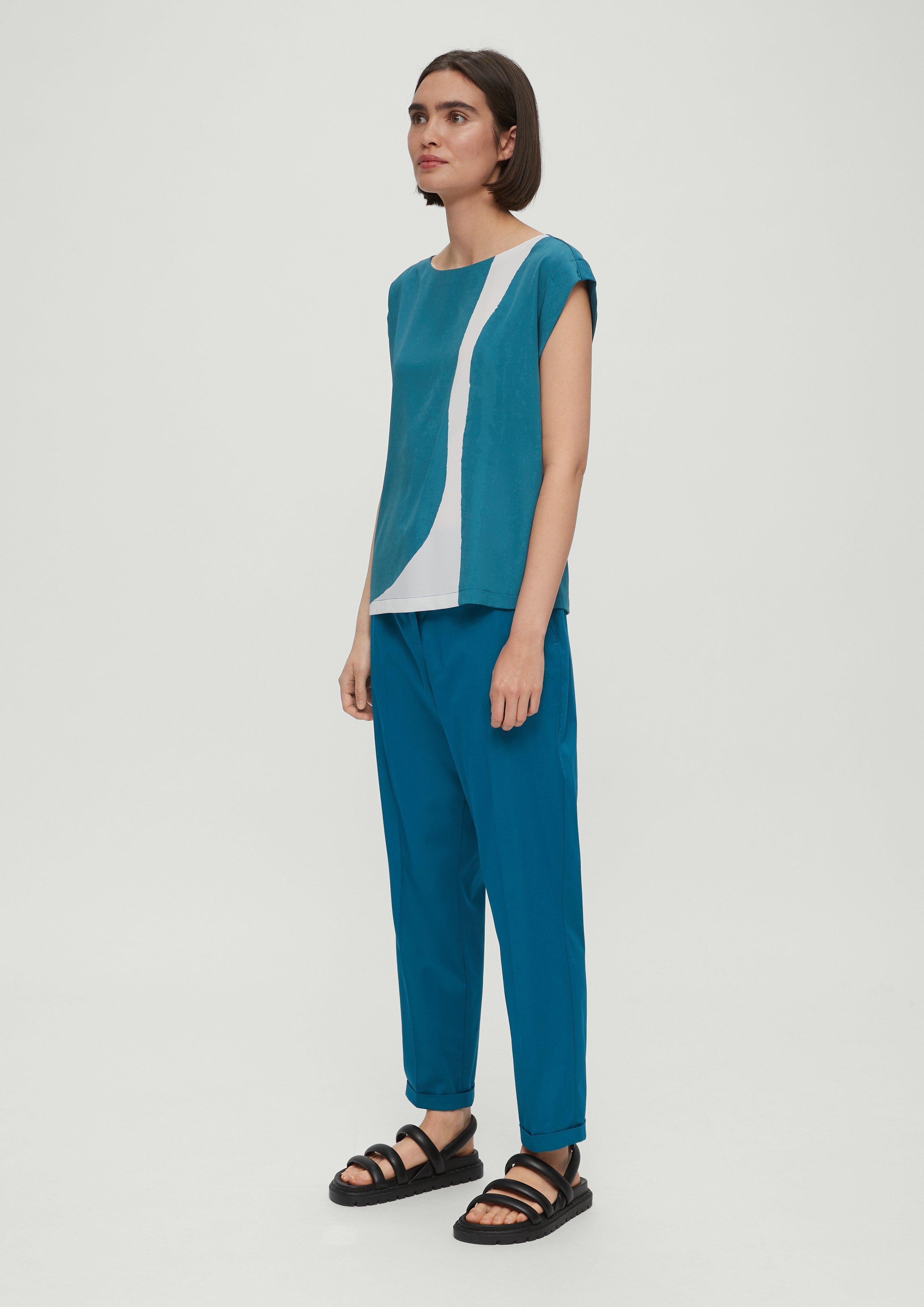 Blusenshirt im Fabricmix  2131682-67D2