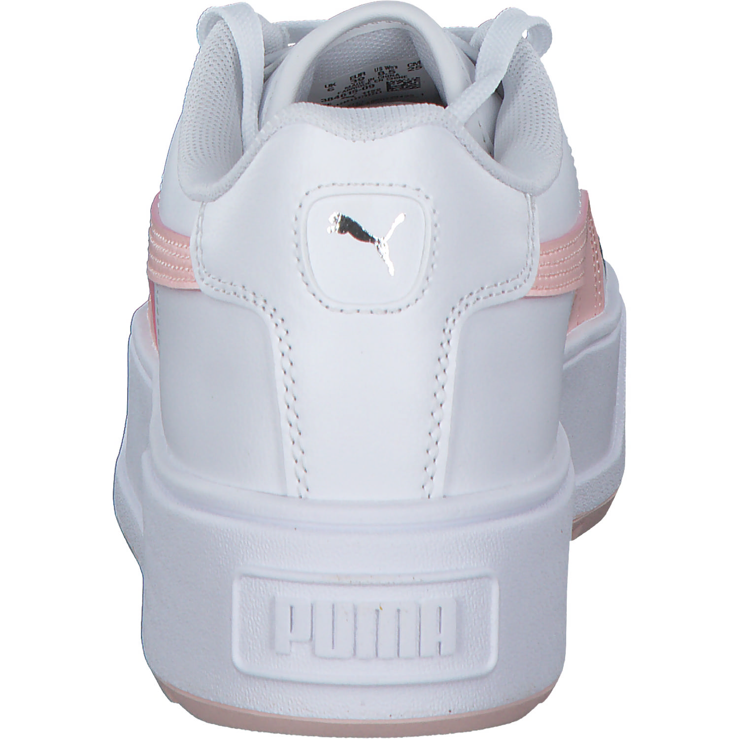 Puma Karmen L 384615, Schnürschuhe, Damen, white/rose/dust/silver