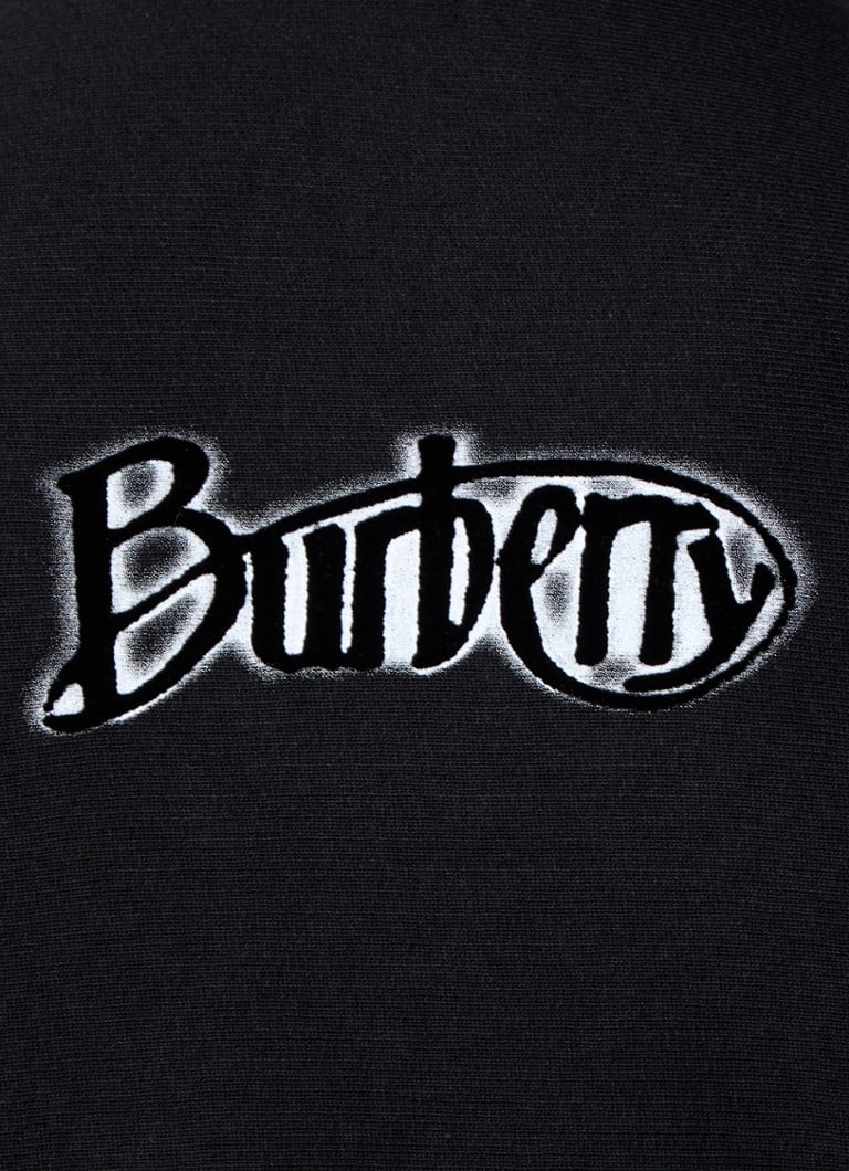Jachetă trening Burberry cu imprimeu pe spate