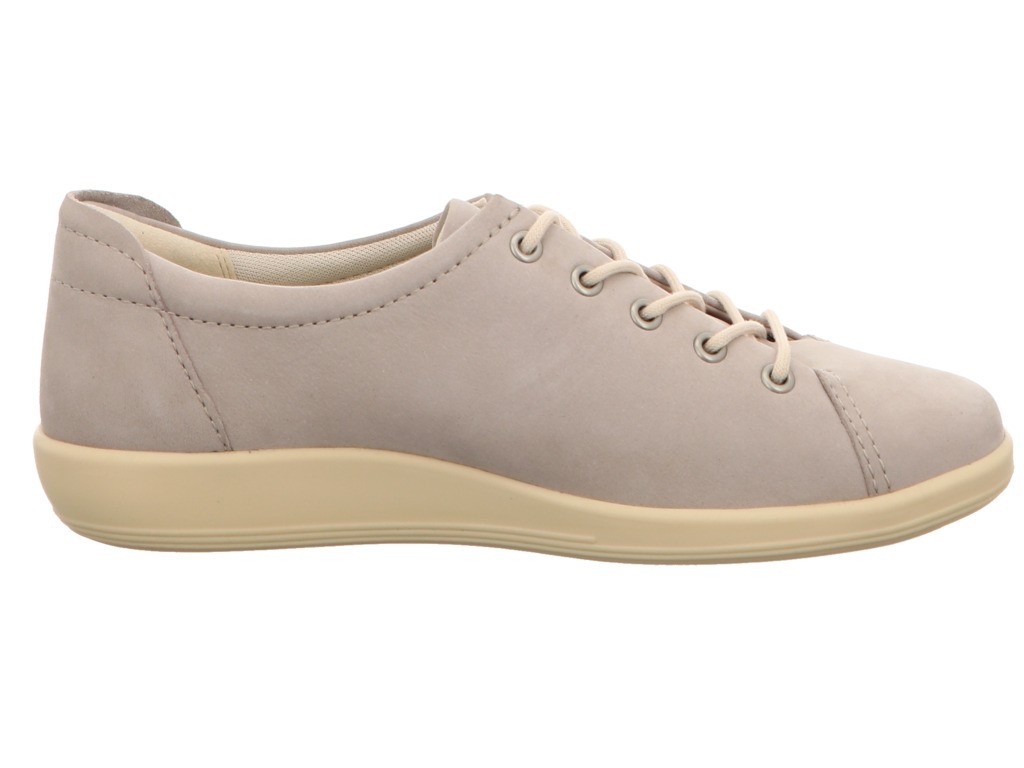 ECCO Freizeit Schnürer grau ECCO SOFT 2.0