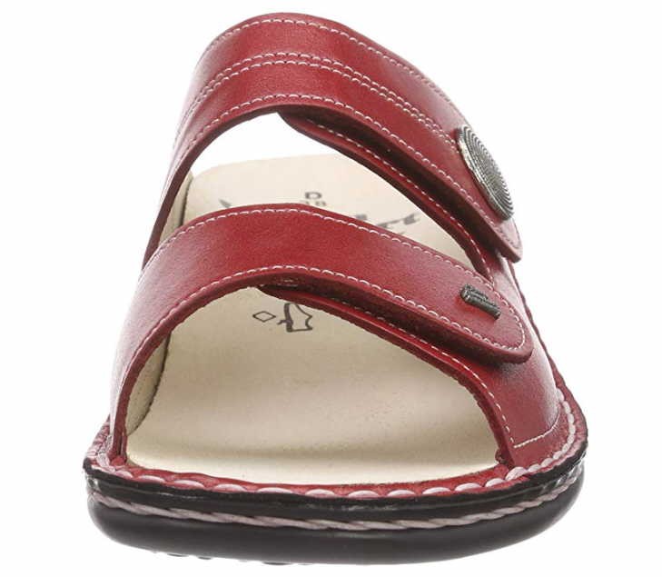 FINN COMFORT Pantoletten rot Sansibar monzared