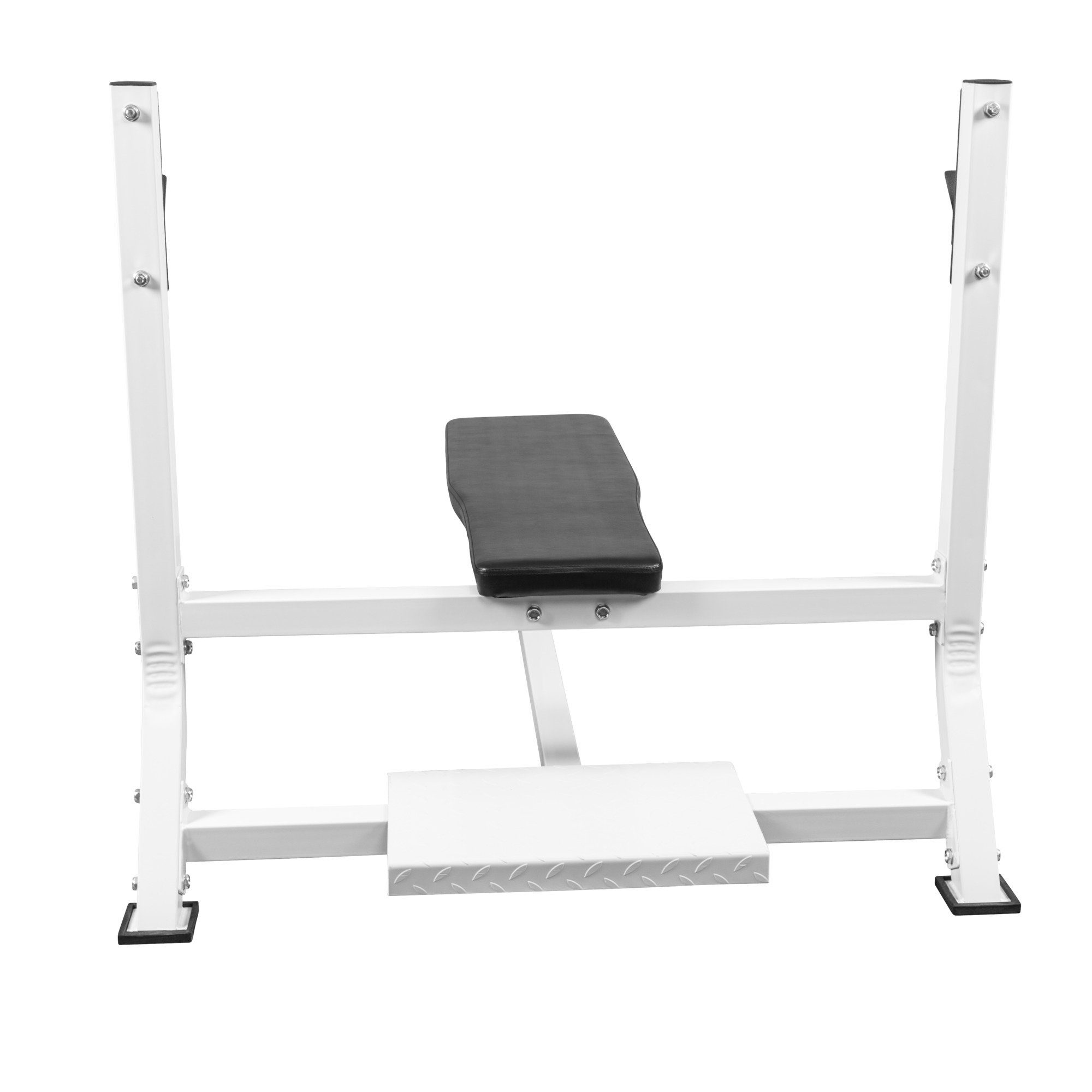 GORILLA SPORTS Hantelbank mit Hantelablage, bis 250 kg - Drückerbank, Flachbank, Fitnessbank, (1-tlg)