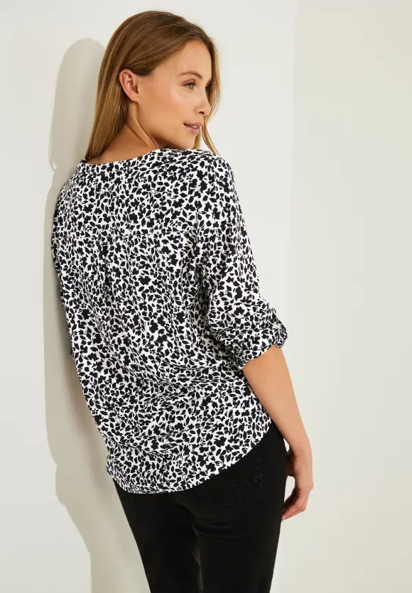 CECIL Bluse mit Minimalprint