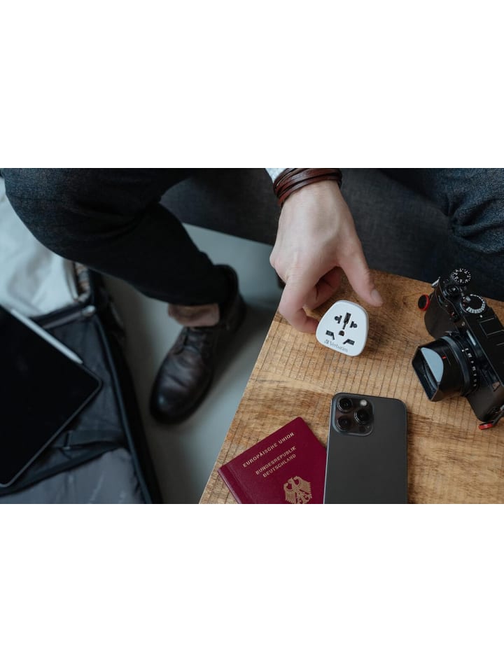 COFI 1453 Master Reise-Steckdosenadapter Wandelt Steckertypen weltweit in Weiß günstig kaufen onesize