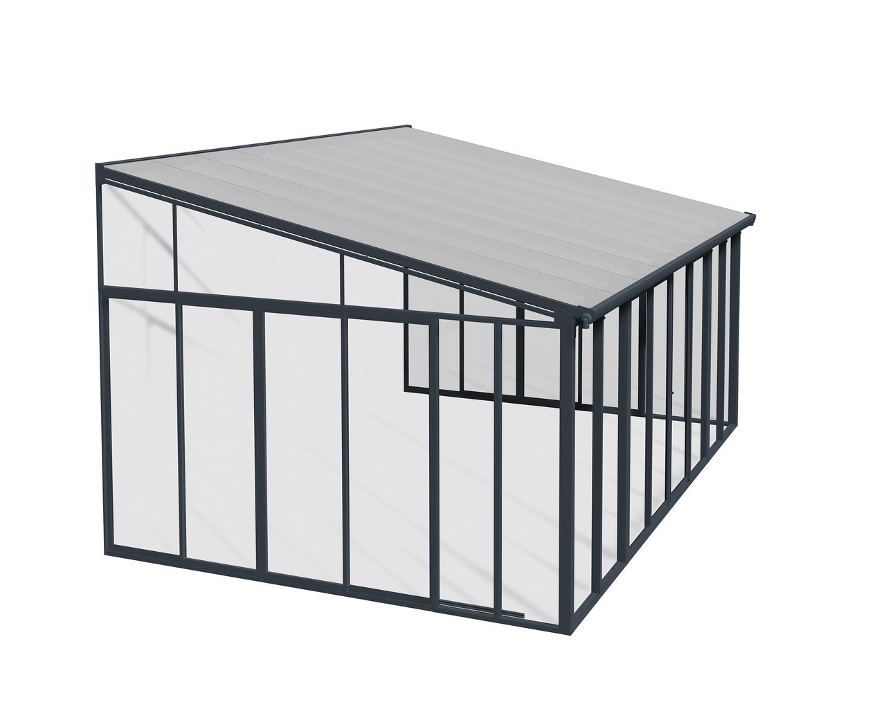 Canopia by Palram Wintergarten SanRemo 4X4.2 Grau
