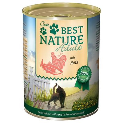 Sparpaket Best Nature Cat Adult 12 x 400 g