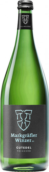 2022 Gutedel feinherb 1,0 L - Markgräfler Winzer