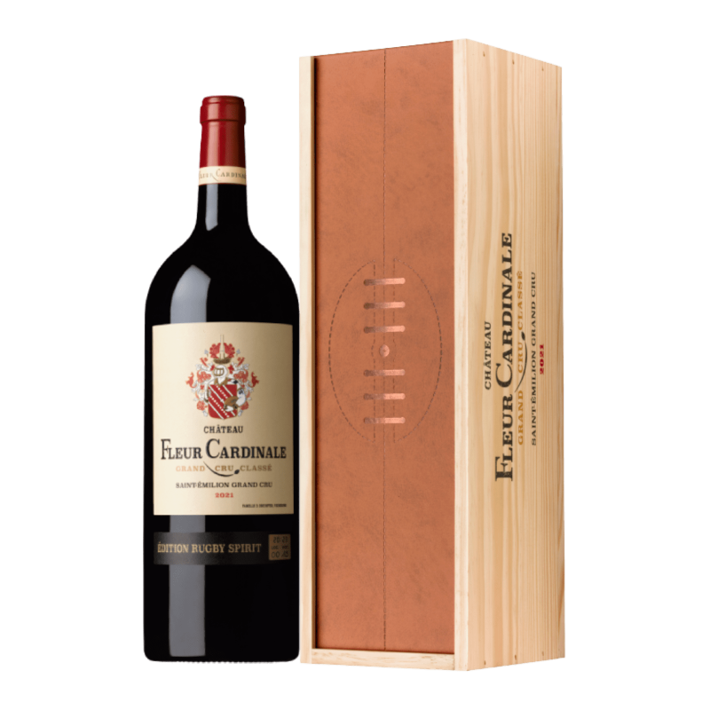 Primeur -  Château Fleur Cardinale Edition Rugby Spirit 2021 - Saint-Emilion Grand Cru - Bordeaux - Château Fleur Cardinale (150CL.)
