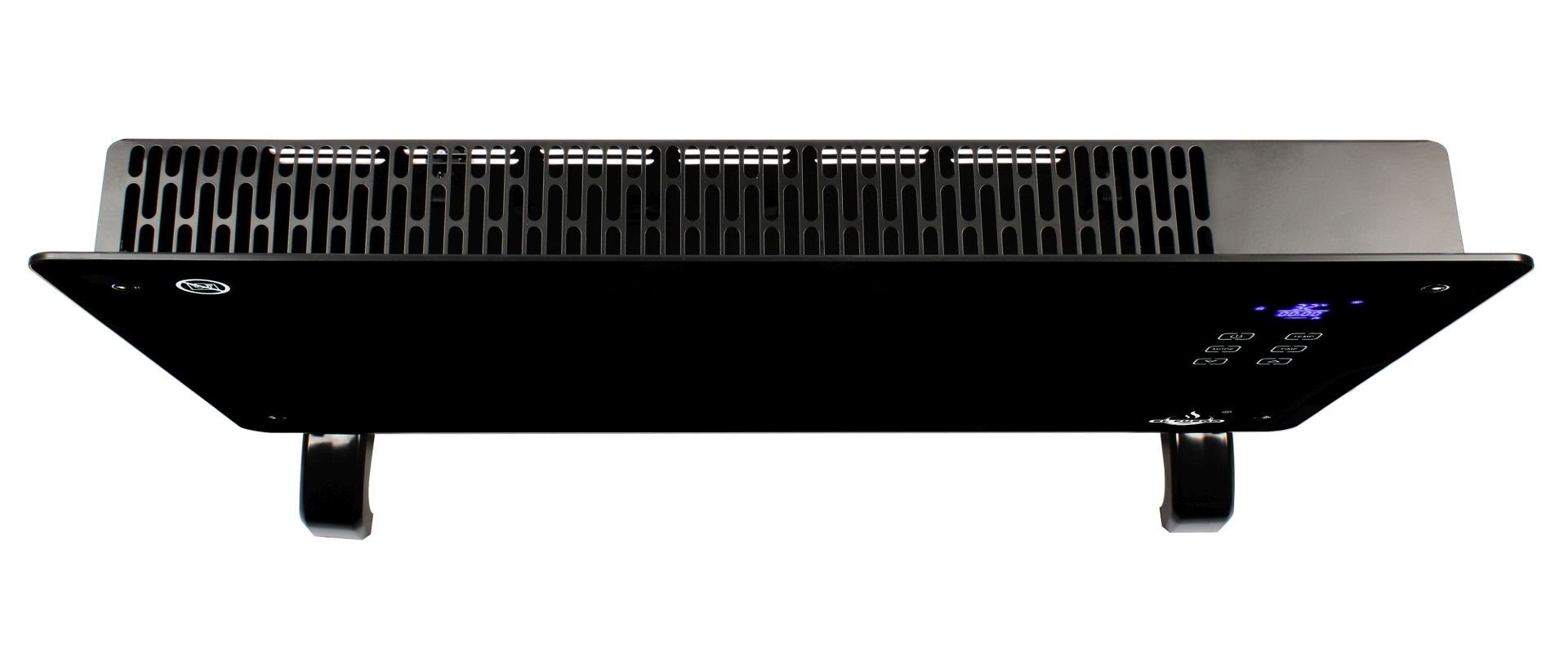 El Fuego Elektro-Heizkörper AY4975, Glaskonvektor 2000 W, schwarz