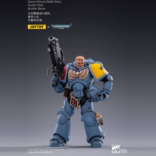 Warhammer 40k Actionfiguren 4er-Pack 1/18 Space Wolves Battle Hunters 12 cm