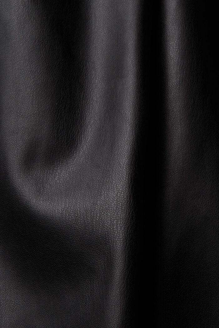 Cropped-Hose in Lederoptik