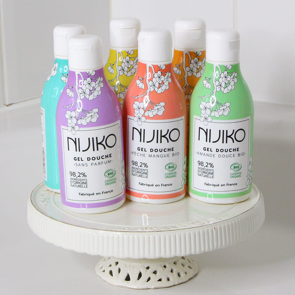 nijiko Gel Douche Bio Monoï Tiaré Gel douche