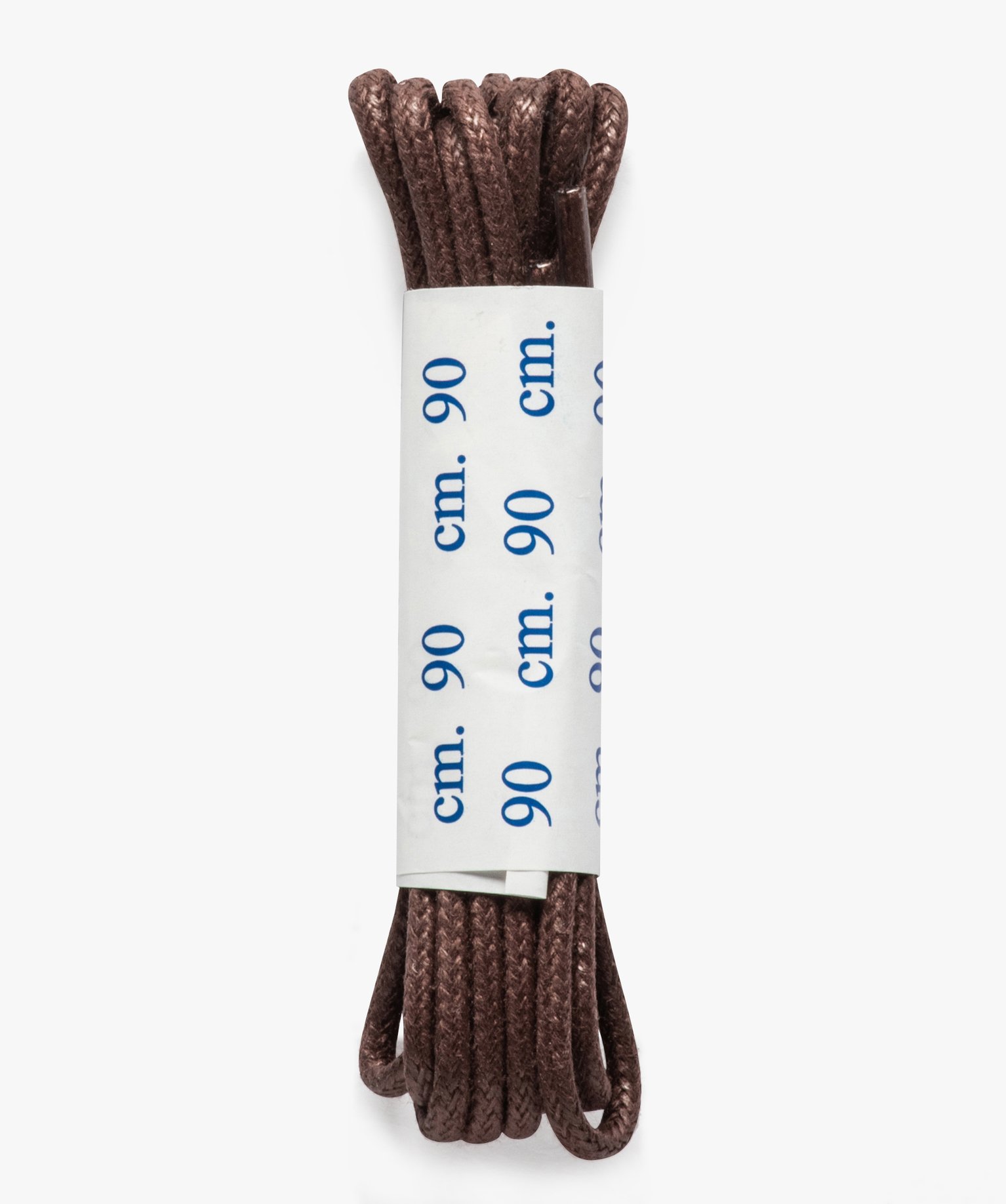 Lacets ronds en coton ciré 90 cm marron | GEMO