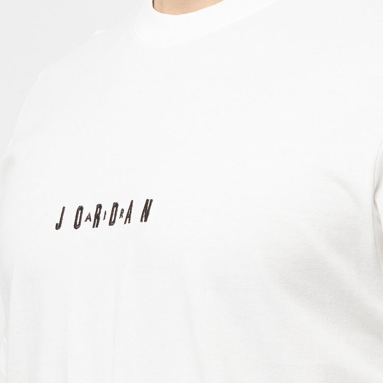 JORDAN EMB Air Crew T-Shirt white/black/black
