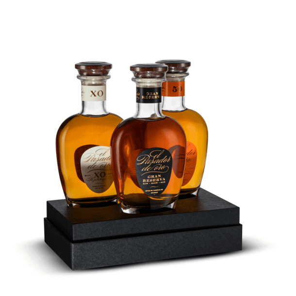 Coffret El Pasador De Oro Découverte 3 x 20cl 43,33%