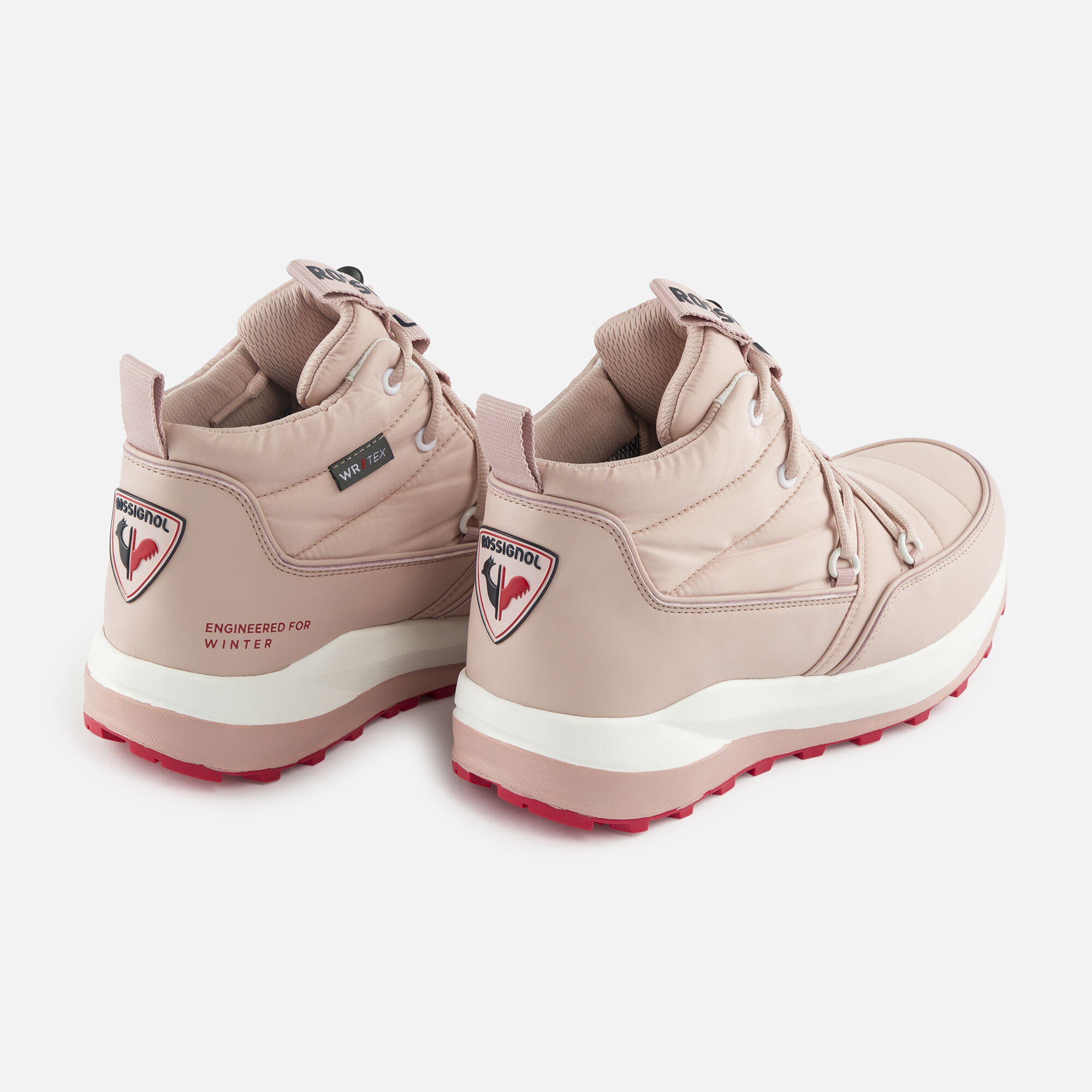 Bottines Après-ski Unisex Resort imperméables rose poudre