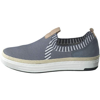Jana comfort Slipper in blau