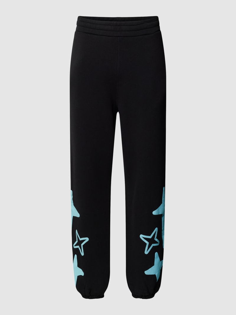 Sweatpants mit Motiv-Print - MATW X REVIEW in schwarz
