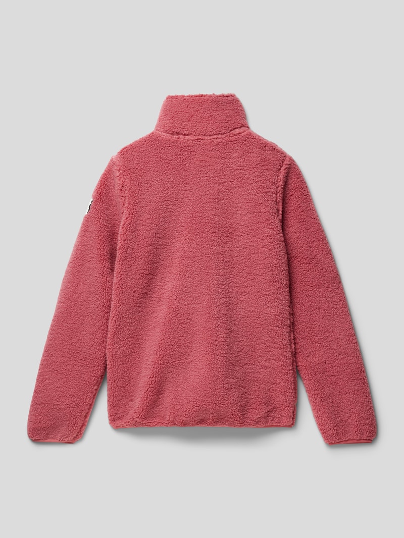 Jacke aus Teddyfell in pink