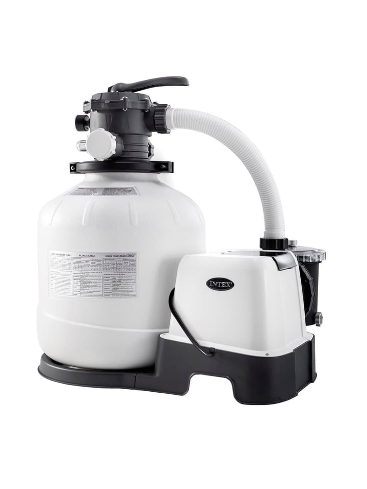 Intex Framepool-Set Ultra Quadra XTR 732x366x132 cm in Grau ab 6 Jahre günstig kaufen onesize