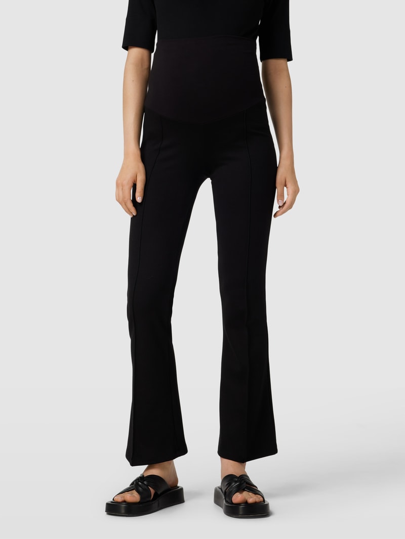 Umstands-Leggings aus Viskose-Mix in schwarz