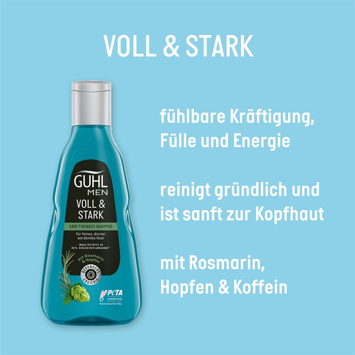Men Voll & Stark Kräftigendes Shampoo