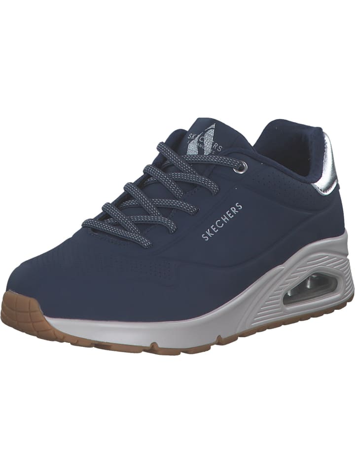 Skechers Sneakers Low in navy/silver günstig kaufen