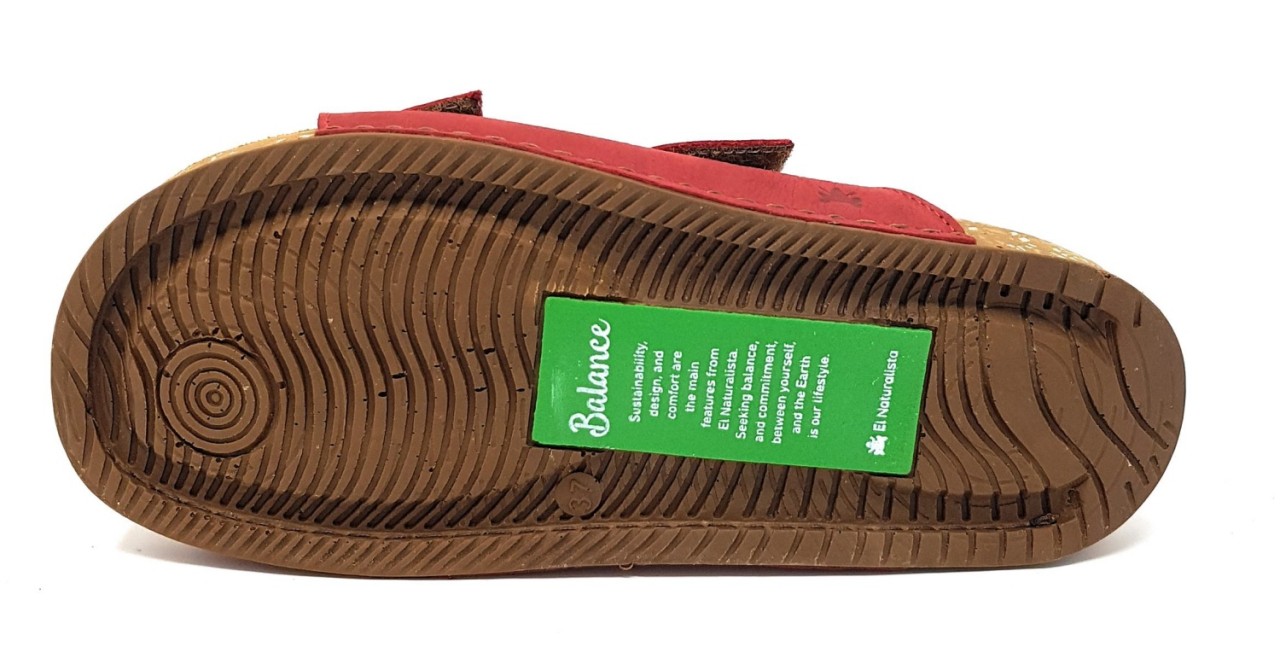 EL NATURALISTA Klassische Sandalen rot