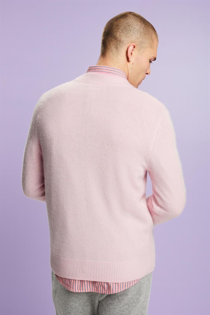 Kaschmirpullover mit Rundhalsausschnitt