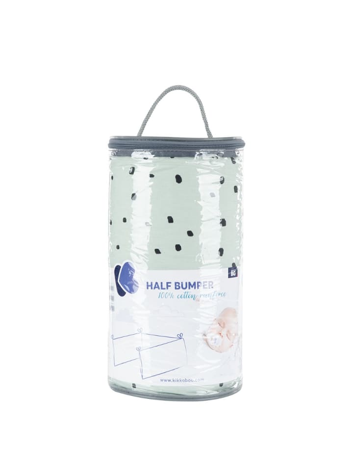 Kikkaboo Babybettnestchen Bär 180x35cm in grün günstig kaufen 60x120 cm