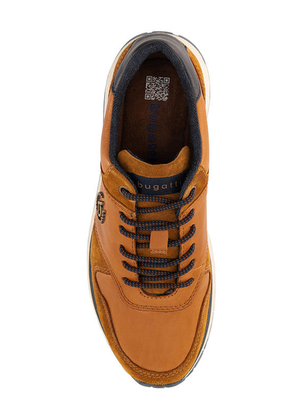 bugatti, Sneaker, Leder, cognac