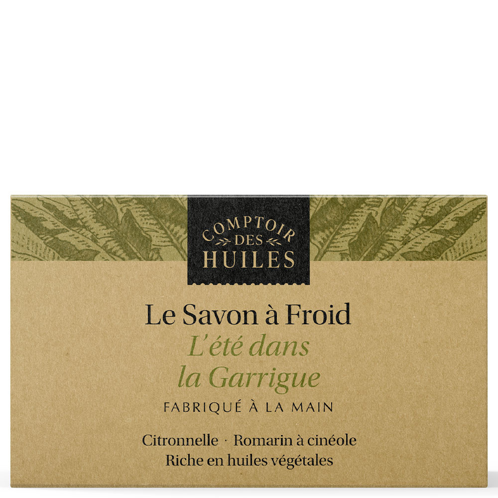 comptoir des huiles Savon à Froid - L'été dans la garrigue Hygiène